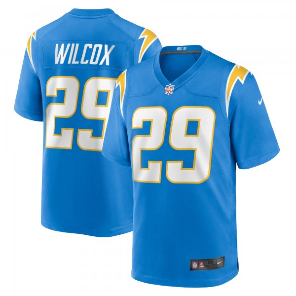 Men's Los Angeles Chargers Chris Wilcox Nike  Powder Blue Team Game Jersey