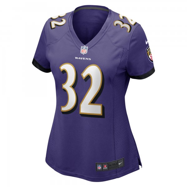 Women's Baltimore Ravens Marcus Williams Nike Purple Game Jersey