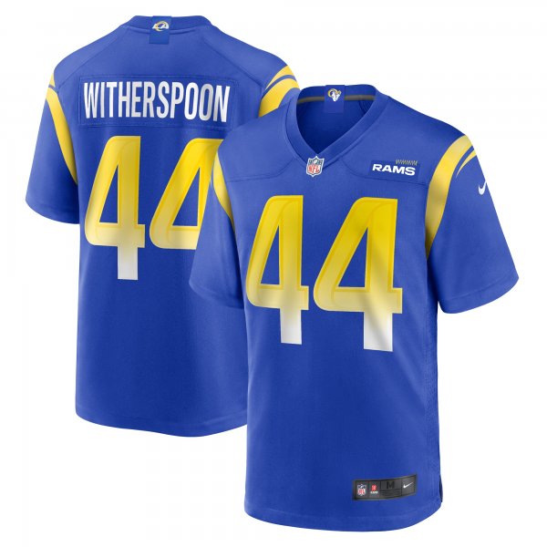 Men's Los Angeles Rams Ahkello Witherspoon Nike  Royal  Game Jersey