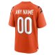 Men's Cincinnati Bengals Nike Orange Alternate Game Custom Jersey