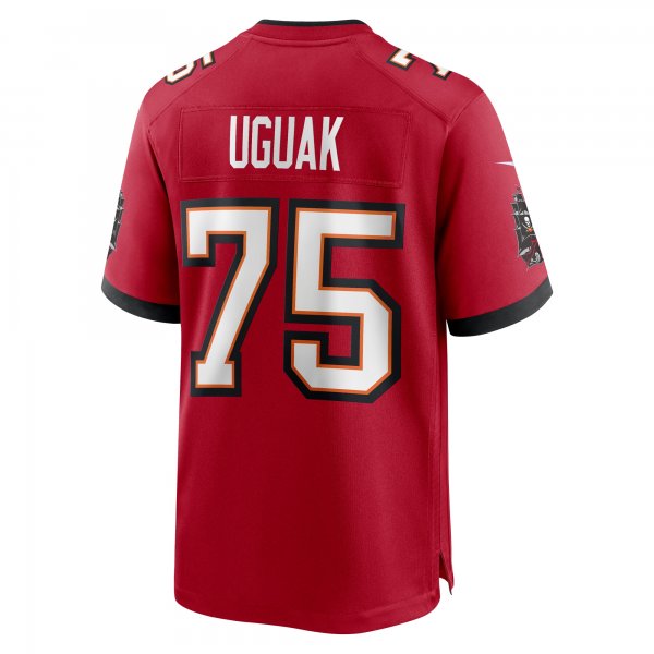 Men's Tampa Bay Buccaneers Lwal Uguak Nike  Red  Game Jersey