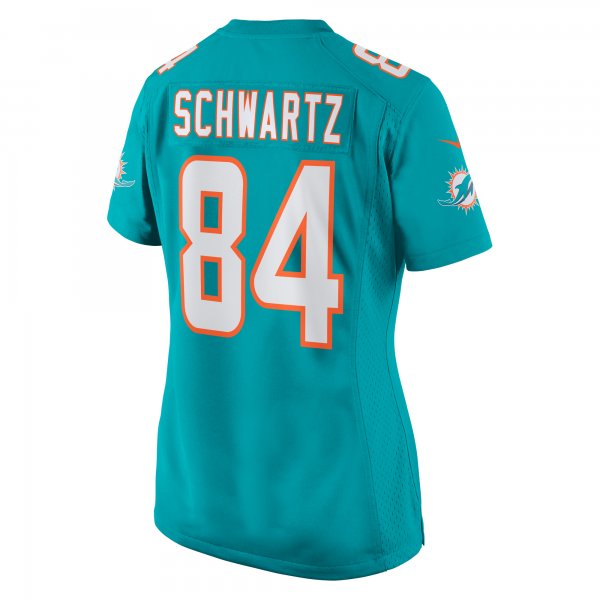 Women's Miami Dolphins Anthony Schwartz Nike  Aqua Team Game Jersey