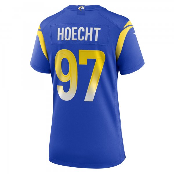 Women's Los Angeles Rams Michael Hoecht Nike Royal Game Player Jersey