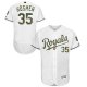 Kansas City Royals #35 Eric Hosmer White Flexbase Collection 2016 Memorial Day Stitched MLB Jersey