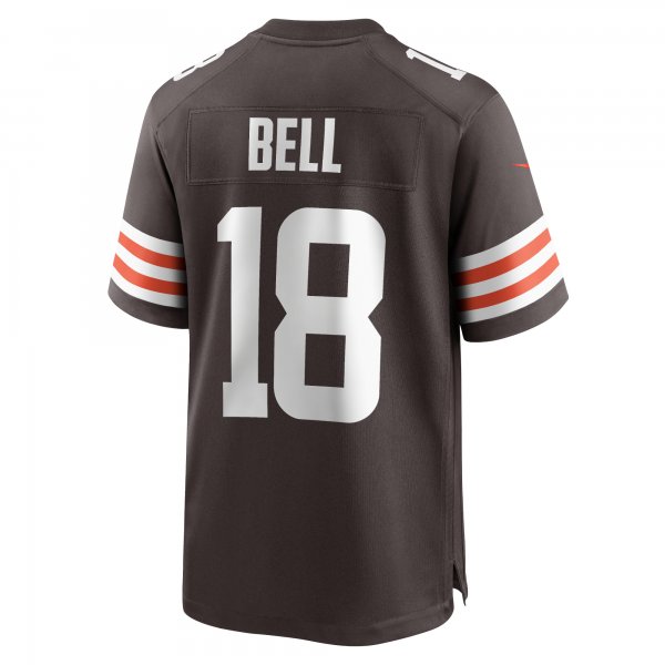 Men's Cleveland Browns David Bell Nike Brown Game Jersey