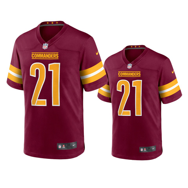 Washington Commanders Sean Taylor Burgundy Game Jersey