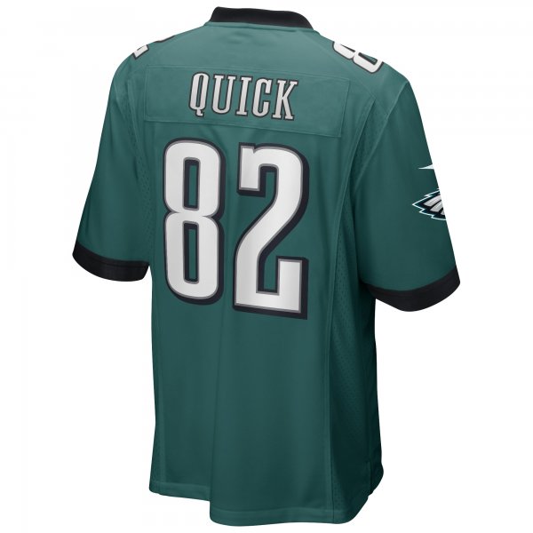 Men's Philadelphia Eagles Mike Quick Nike Midnight Green Game Retired Player Jersey