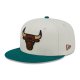 Chicago Bulls White And Green Cap