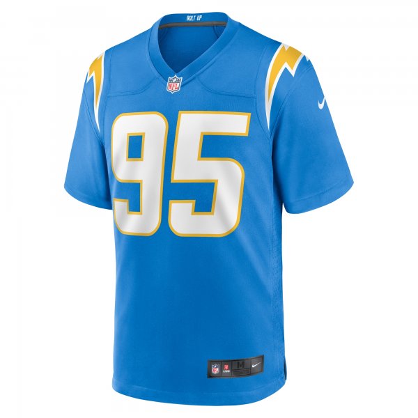 Men's Los Angeles Chargers Poona Ford Nike  Powder Blue  Game Jersey