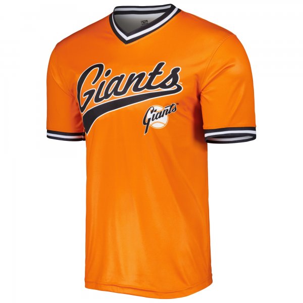 Men's San Francisco Giants Stitches Orange Cooperstown Collection Team Jersey