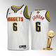 Men's Denver Nuggets DeAndre Jordan 2023 NBA Finals Champions  White #6 Association Jersey