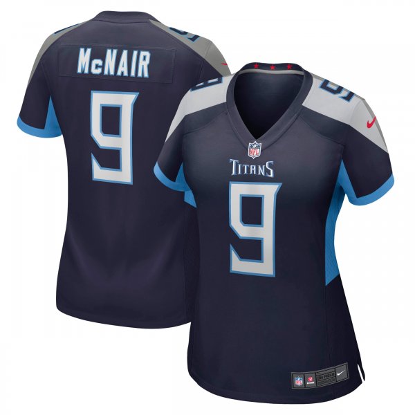 Women's Tennessee Titans Steve McNair Nike Navy Game Retired Player Jersey