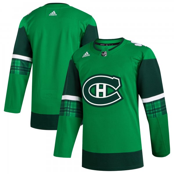 Men's Montreal Canadiens  adidas Kelly Green 2023 St. Patrick's Day Primegreen Jersey