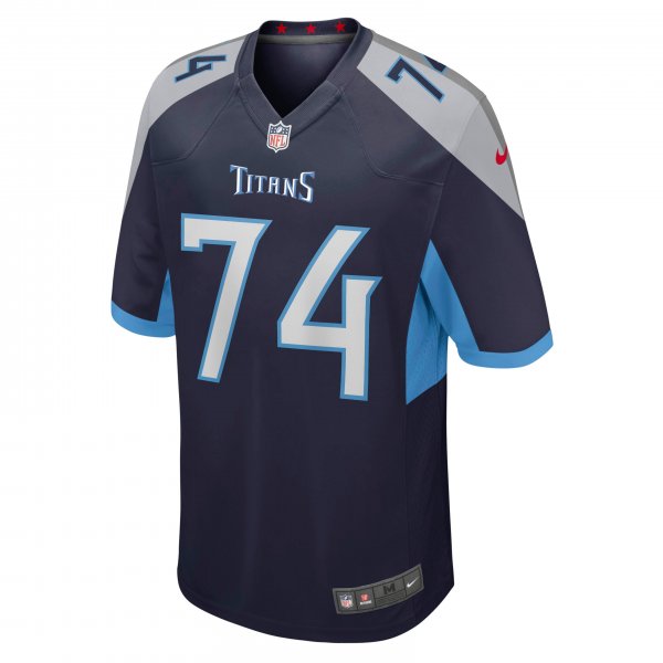 Men's Tennessee Titans Bruce Matthews Nike Navy Retired Player Jersey