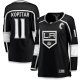 Women's Los Angeles Kings Anze Kopitar Fanatics Black Home Captain Patch Breakaway Player Jersey