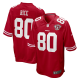 Men's San Francisco 49ers #80 Jerry Rice Nike Scarlet 75th Anniversary Limited Retired Player Jersey