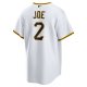 Men's Pittsburgh Pirates Connor Joe Nike White Home Replica Jersey