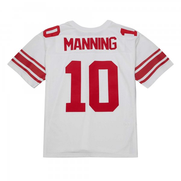 Men's New York Giants Eli Manning Mitchell & Ness White Legacy Replica Jersey