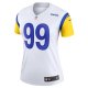 Women's Los Angeles Rams Aaron Donald Nike White Legend Jersey