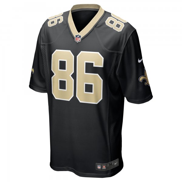 Men's New Orleans Saints Michael Jacobson Nike  Black  Game Jersey