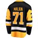 Men's Pittsburgh Penguins Evgeni Malkin Fanatics Black Home Breakaway Jersey