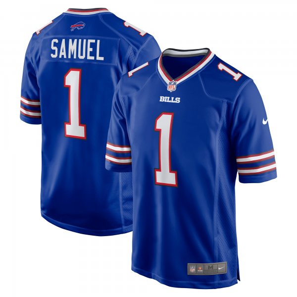 Men's Buffalo Bills Curtis Samuel Nike  Royal  Game Jersey