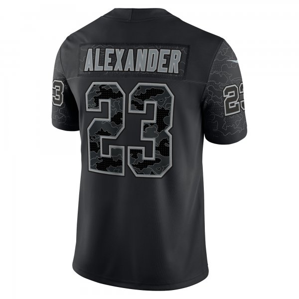 Men's Green Bay Packers Jaire Alexander Nike Black RFLCTV Limited Jersey