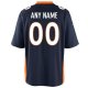 Youth Denver Broncos Nike Navy Game Custom Jersey