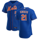 Men's New York Mets #21 Max Scherzer Nike Blue Alternate Team Jersey