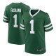 Men's New York Jets Olu Fashanu Nike Gotham Green 2024 NFL Draft First Round Pick Player Game Jersey