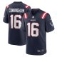 Men's New England Patriots Malik Cunningham Nike  Navy Team Game Jersey