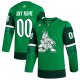 Men's Arizona Coyotes  adidas Kelly Green St. Patrick's Day Custom Jersey