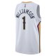 Unisex New Orleans Pelicans Zion Williamson Nike White Swingman Jersey - Association Edition