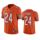 Men's Nike NFL Chicago Bears Khalil Herbert #24 Orange Vapor Limited Jersey