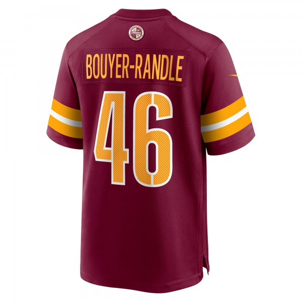 Men's Washington Commanders Brandon Bouyer-Randle Nike Burgundy Game Jersey