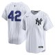 Men's New York Yankees  Nike White 2024 Jackie Robinson Day Home Limited Jersey