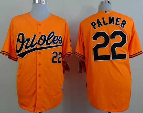 Baltimore Orioles #22 Jim Palmer Orange Cool Base Stitched MLB Jersey