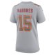 Women's Kansas City Chiefs Patrick Mahomes Nike Gray Super Bowl LVIII Atmosphere Fashion Game Jersey