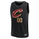 Youth Cleveland Cavaliers  Fanatics Black Fast Break Replica Custom Jersey - Statement Edition