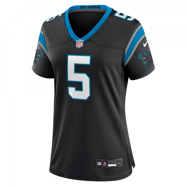 Women's Carolina Panthers Laviska Shenault Jr. Nike Black Team Game Jersey