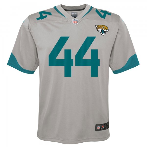 Youth Jacksonville Jaguars Travon Walker Nike Silver Inverted Game Jersey