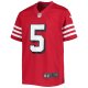 Youth San Francisco 49ers Trey Lance Nike Scarlet Game Jersey