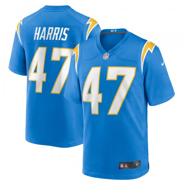 Men's Los Angeles Chargers Josh Harris Nike Powder Blue Game Jersey