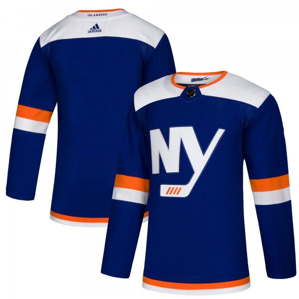 Men's New York Islanders adidas Blue Alternate Blank Jersey