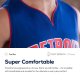 Men's Detroit Pistons Fanatics Blue Fast Break Custom Replica Jersey - Icon Edition