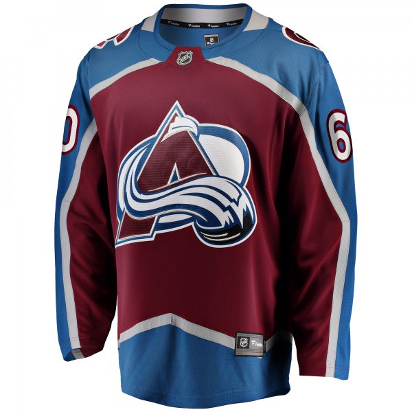 Men's Colorado Avalanche Justus Annunen Fanatics Burgundy Home Premier Breakaway Player Jersey