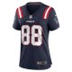 Women's New England Patriots Mike Gesicki Nike Navy Game Jersey