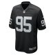 Men's Las Vegas Raiders John Jenkins Nike Black Game Jersey