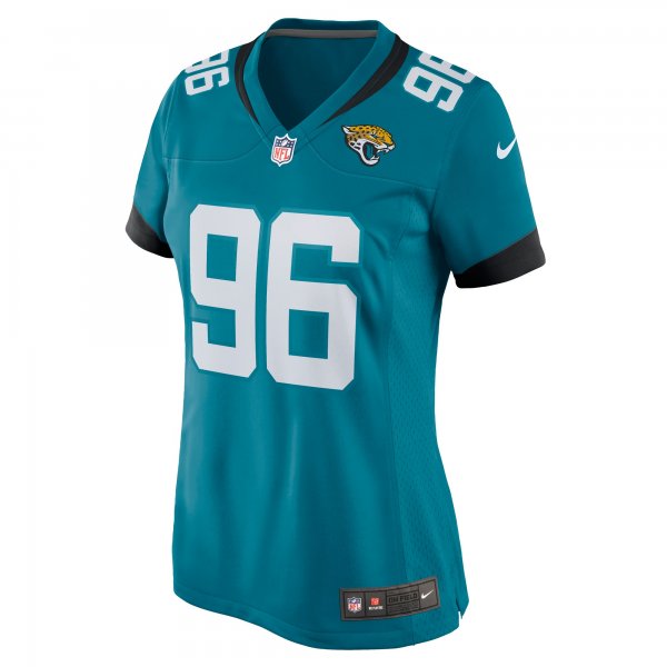 Women's Jacksonville Jaguars Adam Gotsis Nike Teal Nike Game Jersey