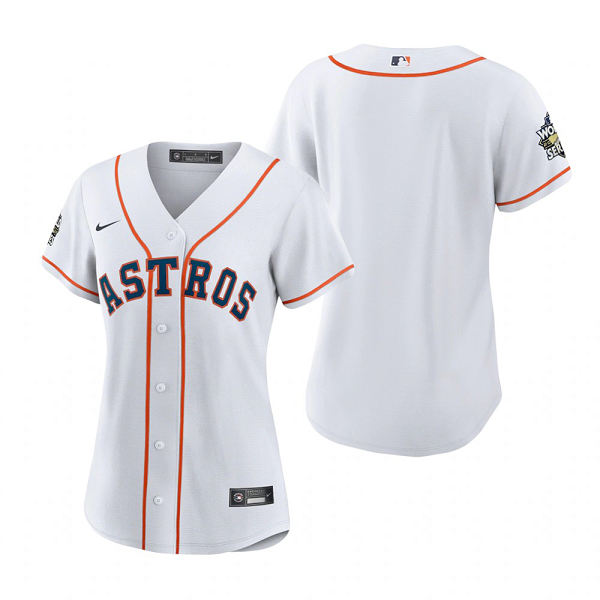 Women's Houston Astros Justin Verlander Orange 2022 World Series Jersey